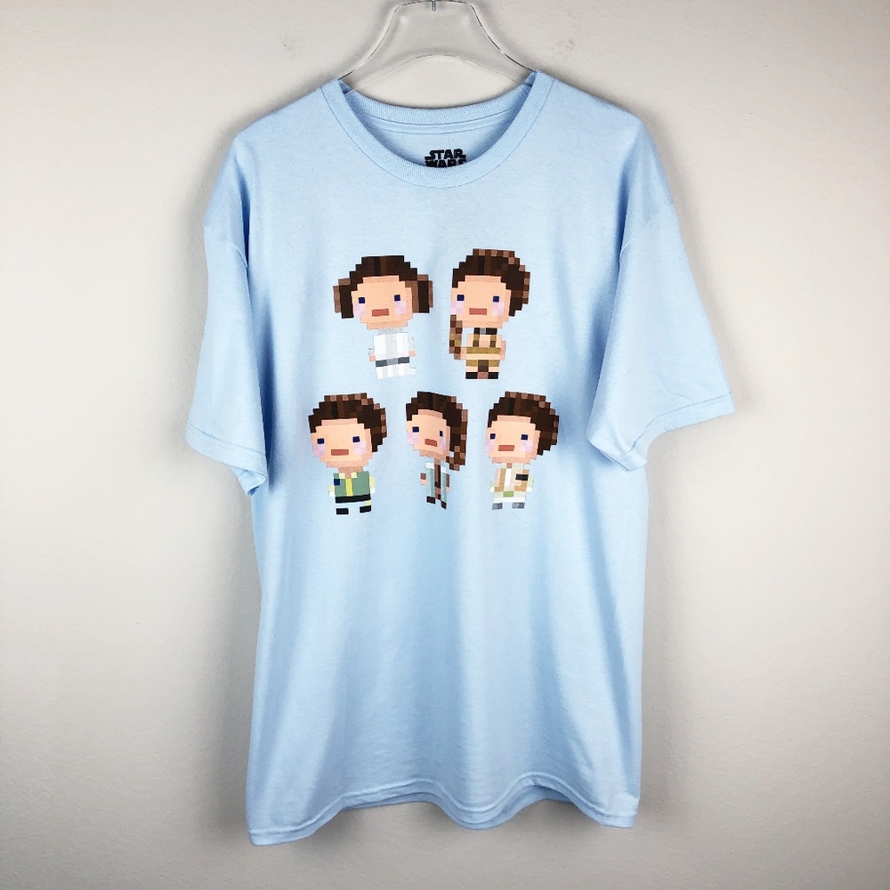 NWT Star Wars 8-Bit Princess Leia Organa (L)